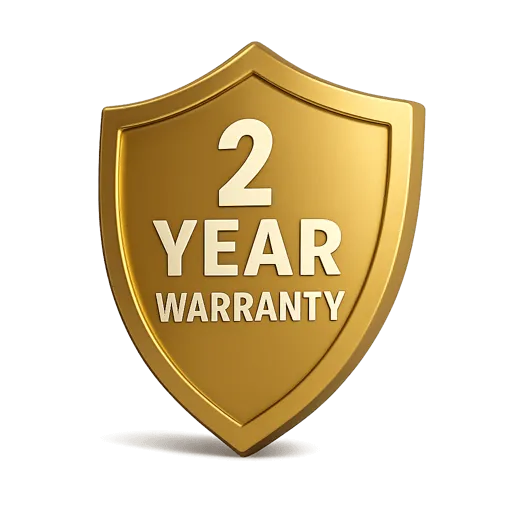 2 year warranty