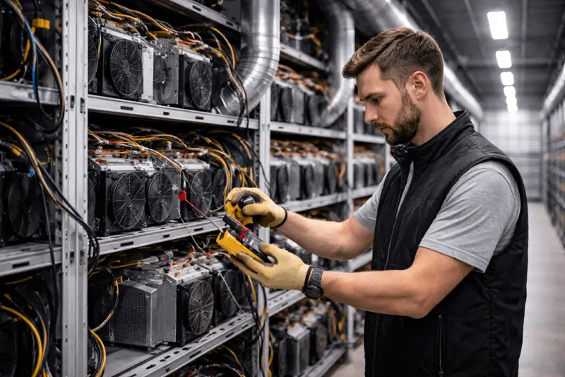 ASIC hosting infrastructure services