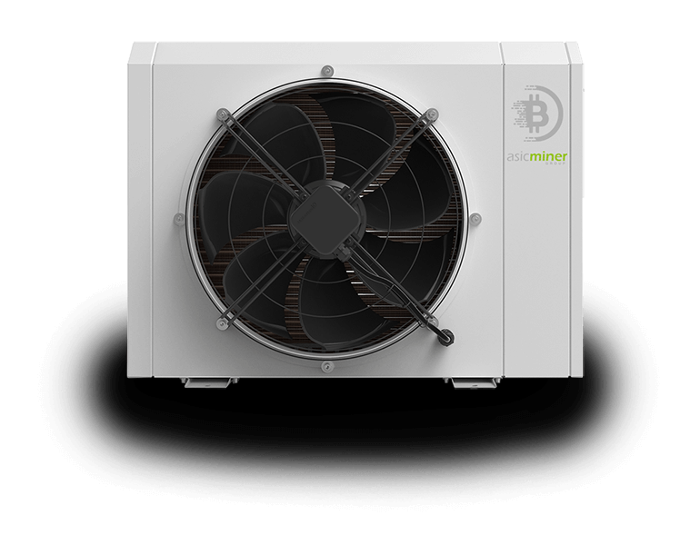 Air cooling unit for ASIC miners