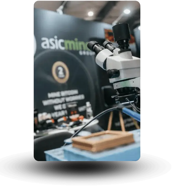 ASIC repair workshop vertical photo