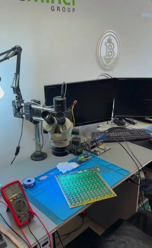 ASIC repair workshop