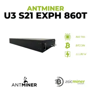 Antminer U3 S21 EXPH 850T