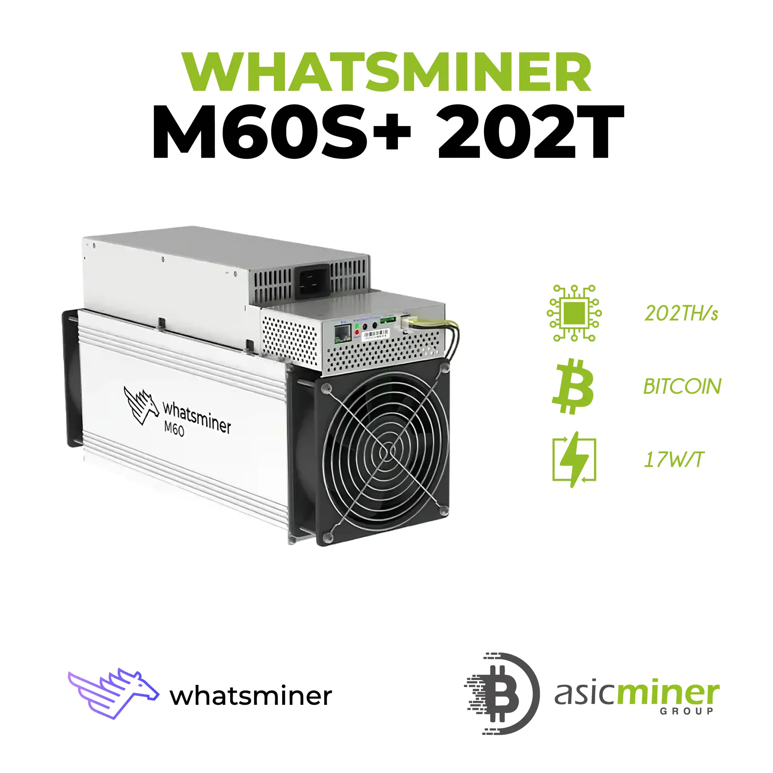 WHATSMINERS M60S 202T