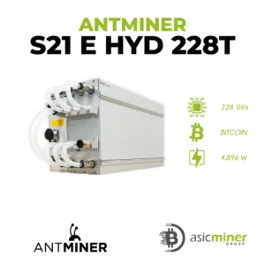 Antminer S21 E HYD 228T