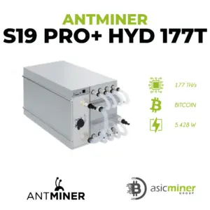 Antminer S19 Pro+ Hyd 177T