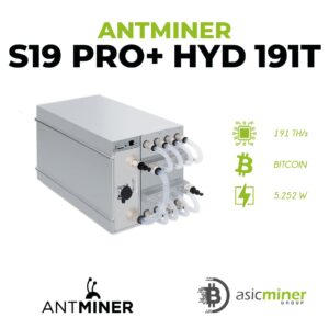 Antminer S19 PRO + HYD 191T