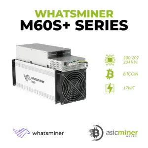 Whatsminer M60S+ 204T