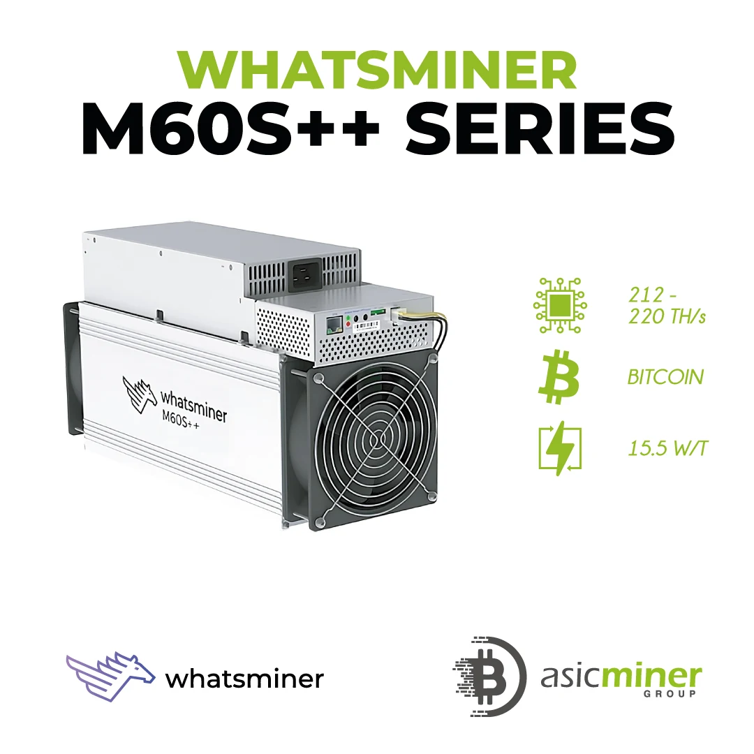 Whatsminer M60S++ 212T