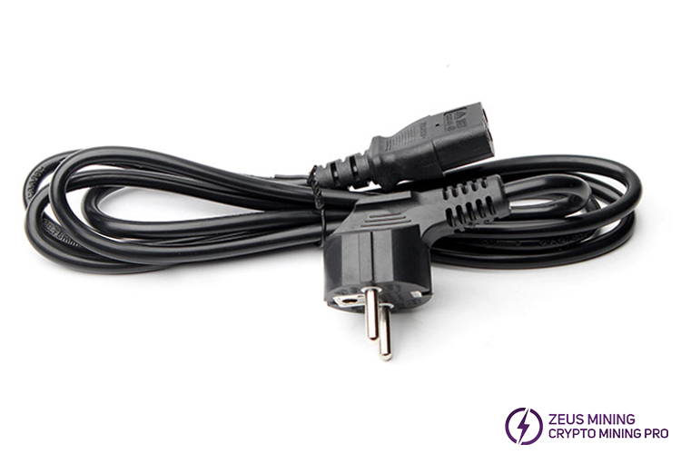 16A 250V Power Cord 1.5m with EU Plug - Image 2