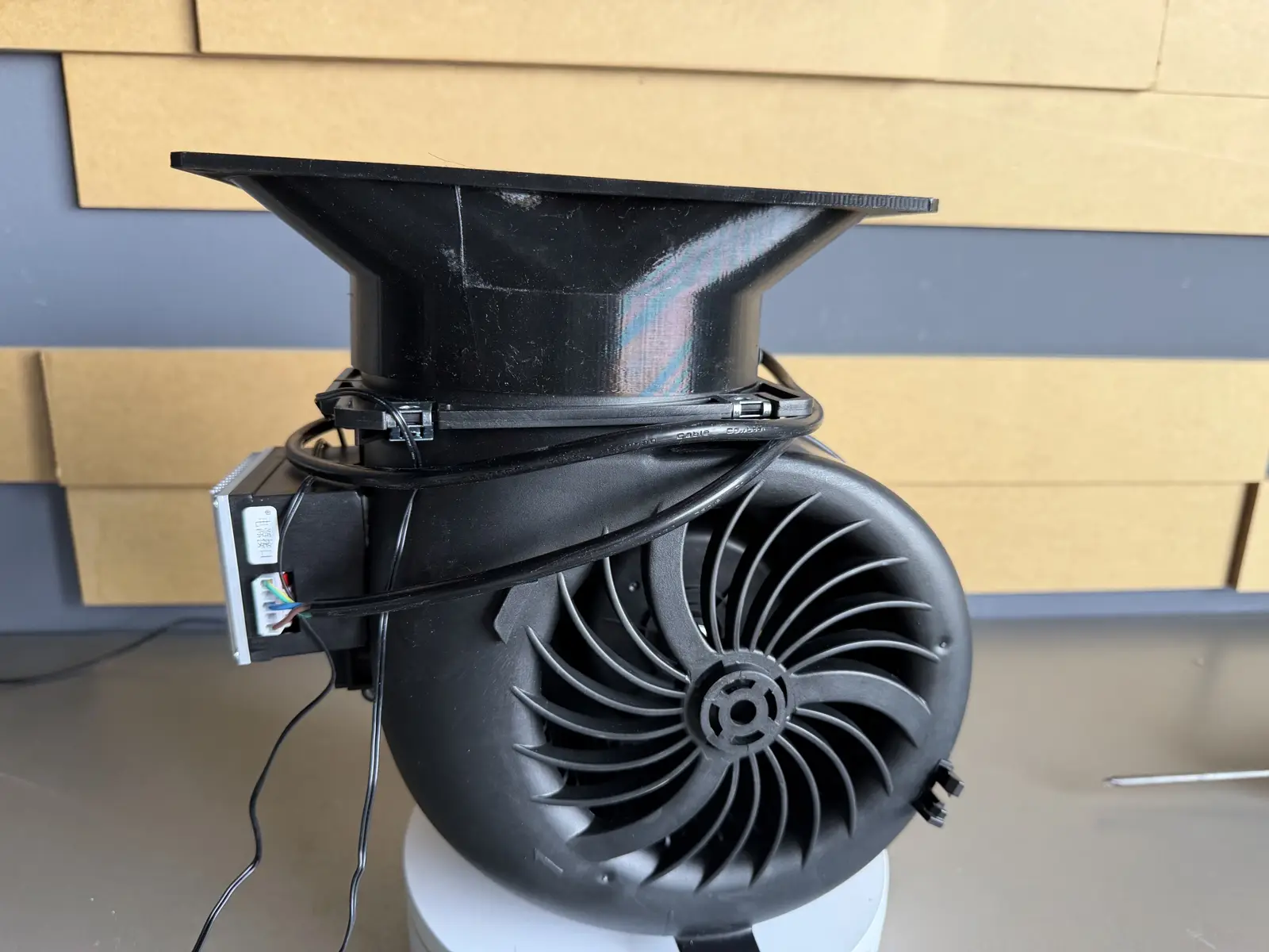 ASIC Miner Silencer Gen2 blower front view